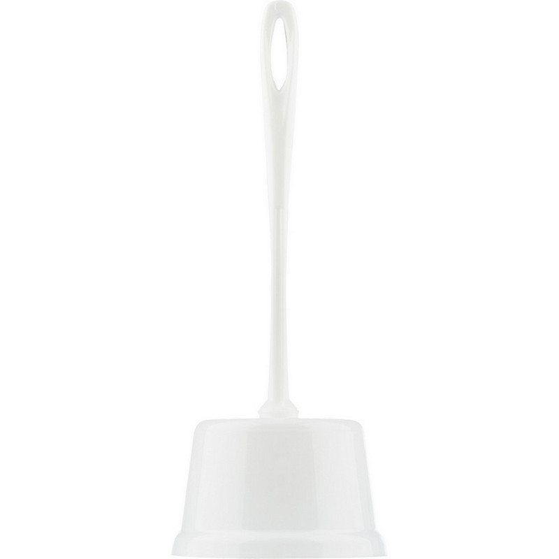 25770.08 Ерш для унитаза "на подставке пластиковый" цв.бел пластик