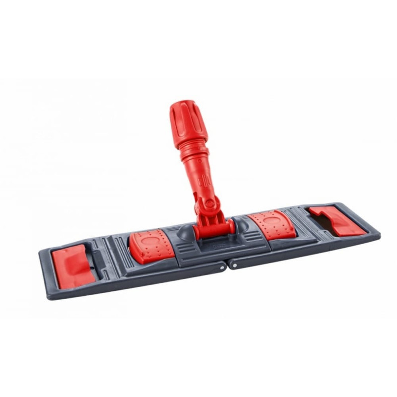 IT-0469 Держатель(флаундер) мопов grass 40*10 см крепл. карман/язык серый