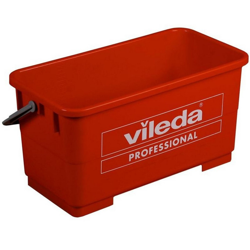 500118 Ведро для мытья окон Виледа Эволюшн 25 л, красный, 56*27*27 см /10