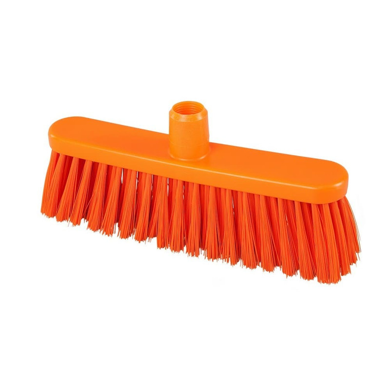 24147-7 Щетка подметальная, вертикального исполнения fbk мягкая цв.оранжевый 0,4 кг 280x48 мм