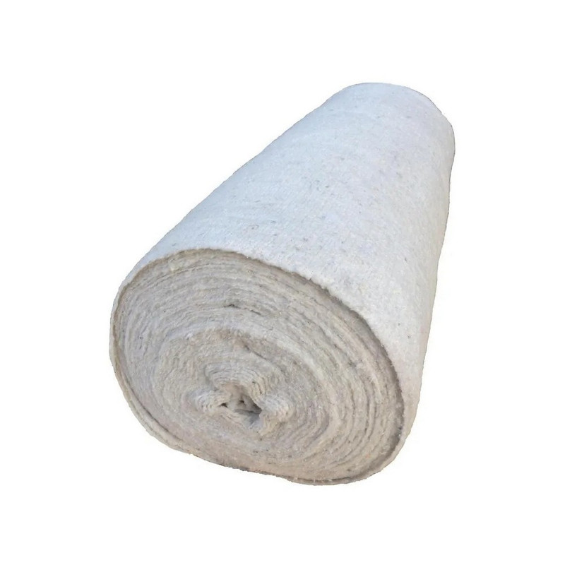 Холстопрошивное полотно  цв. бел 200 г/м2  50 м., 150 см (ширина)