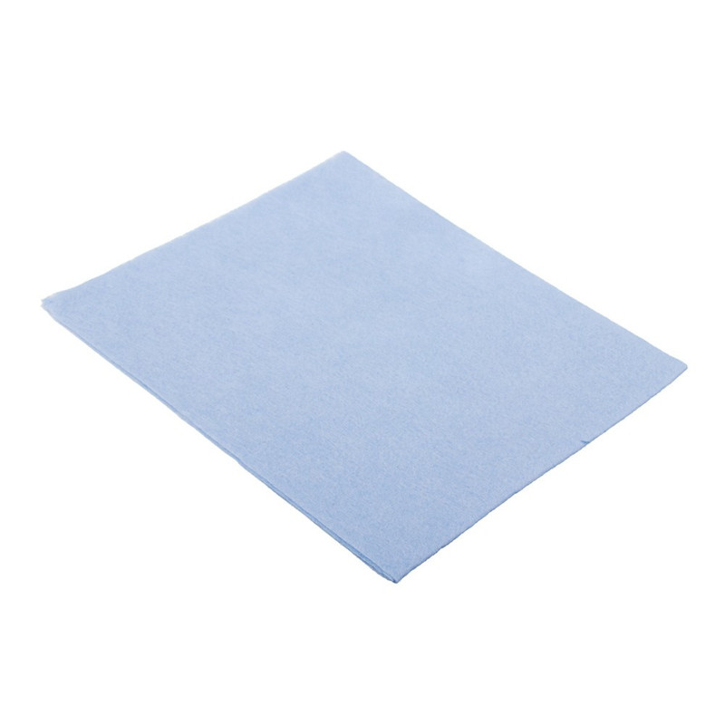 912-028 Салфетка вискозная без упаковки   70 г/м^2 30*38см цв. голубой