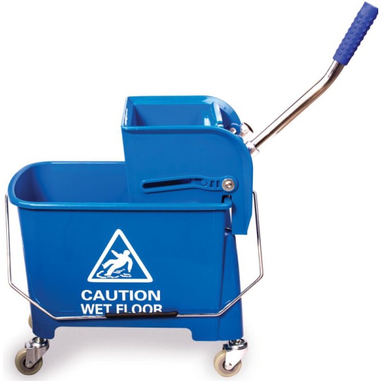 601497	Тележка уборочная-ведро BRABIX,20 л, механический отжим, синяя