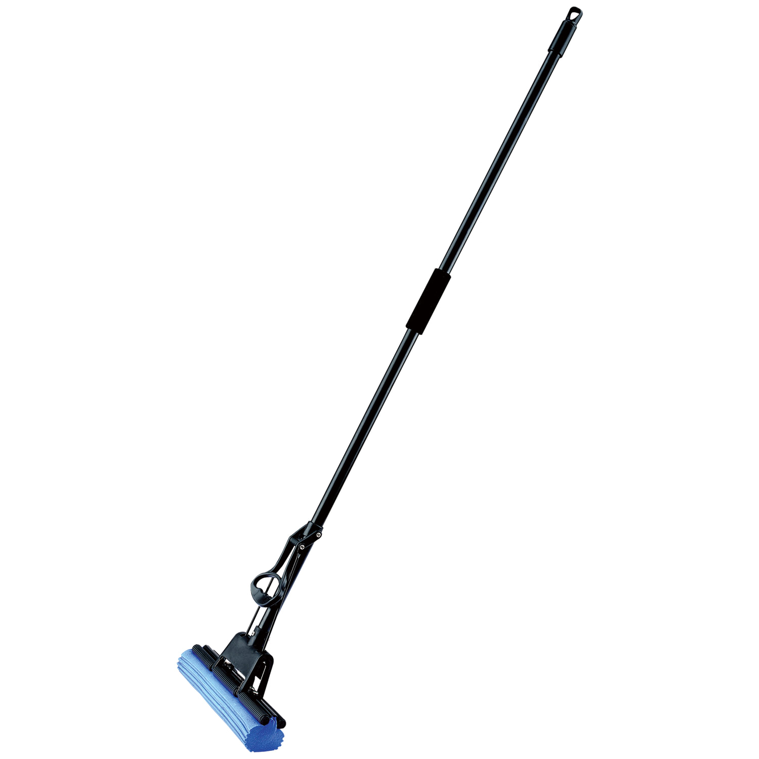 601466 Лайма швабра самоотжимная, роликовый отжим, насадка pva, 26см, черенок 110см