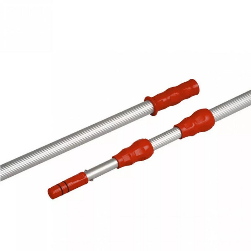 548360 /179661 Ручка телескопическая Виледа Эволюшн 2*125 см с конусом, красный (ст арт 500115) /10