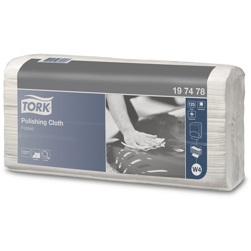 ВЫВОД 197478 Нетканный материал в салфетках торк цв.бел совм. с w4 125 л. в пачке (5 в уп.)