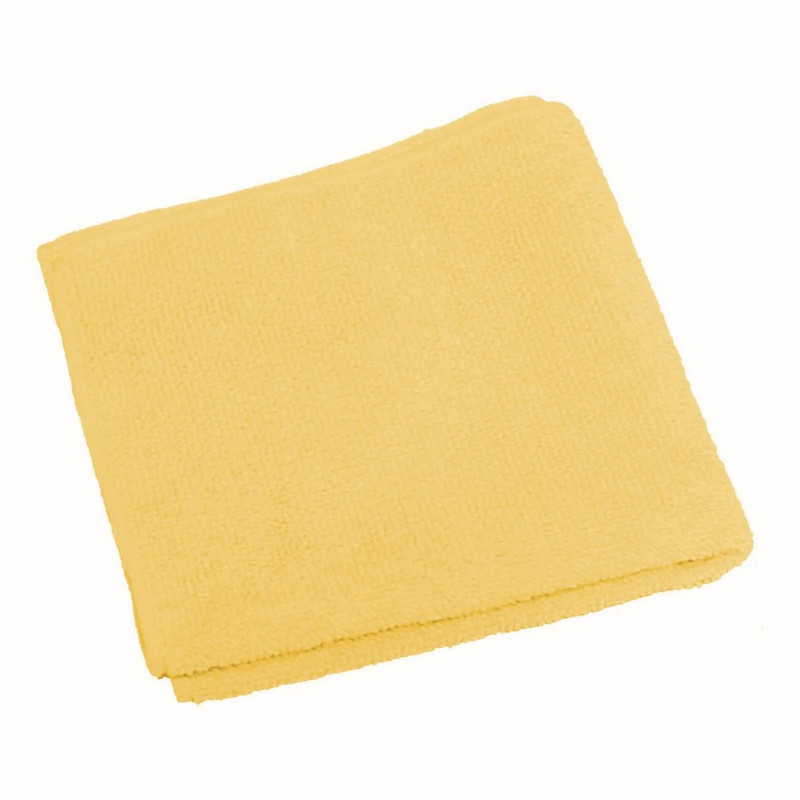  Салфетка микрофибра     220гр/м2 30*30см цв.желтый