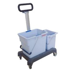 150349 Тележка виледа ультра спид про двухведерная(25+10), на платформе, без отжима (1 в уп.)