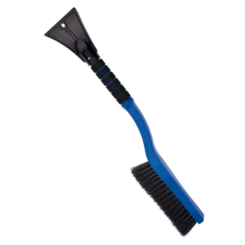 50145-2 Узкая длинная щётка для чистки со скребком, 660 мм, 0.17 кг. синий