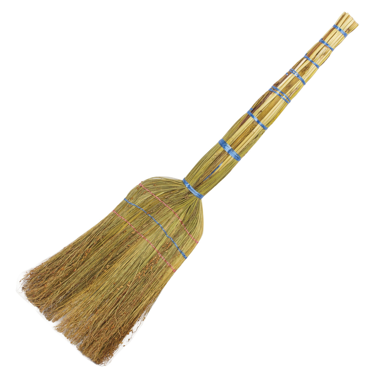 604228 Веник быт. сорго 3-х прошивной,ширина метелки 27-30 см, длина 79 см   