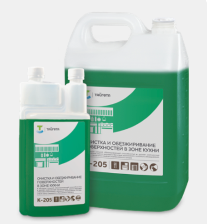 К-205 Тайгетта   Универсальное обезжиривающее средство  5 л 