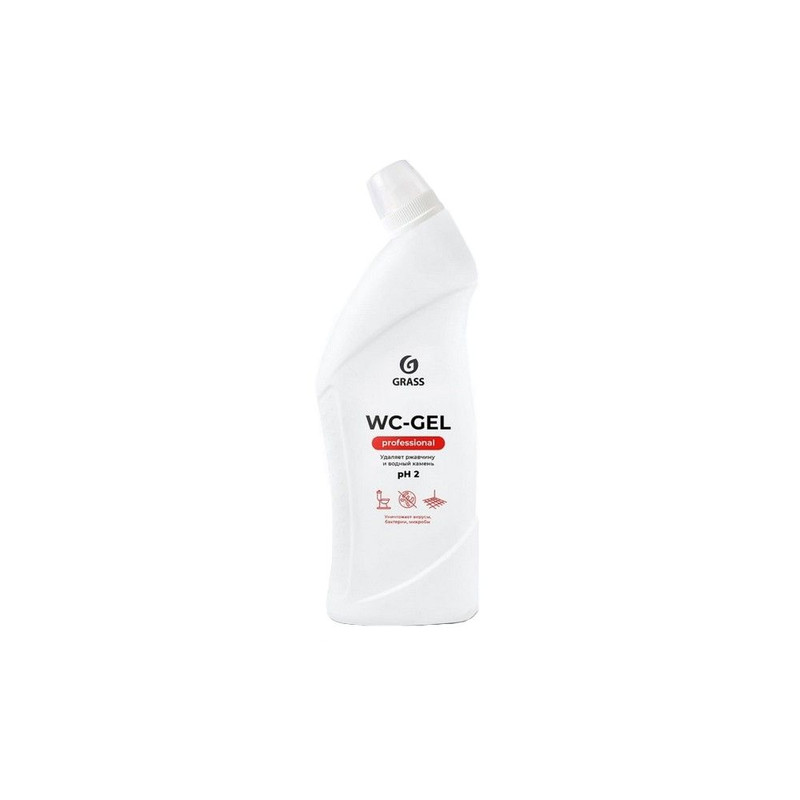 125535 Grass, Grass wc-gel Professional, Средство для уборки санитарных зон, 750 мл