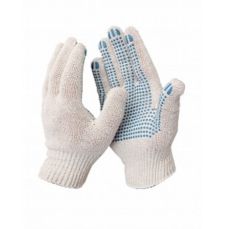 Перчатки 10 класс (4 нити) ХБ белые (С)