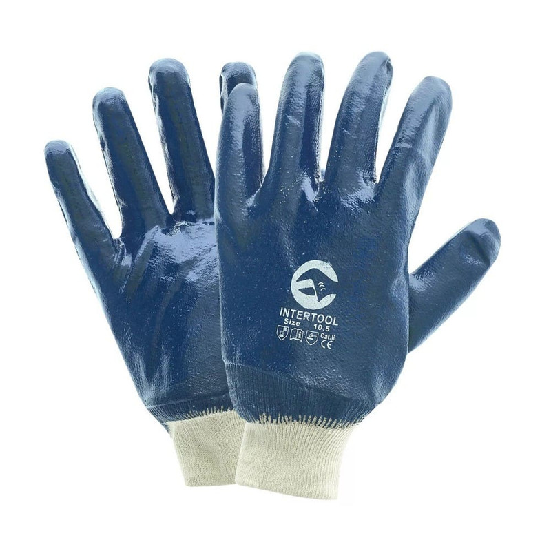 CPU5204 Gward, Jersey-K, Перчатки нитриловые облитые (краги)  размер XL(10)