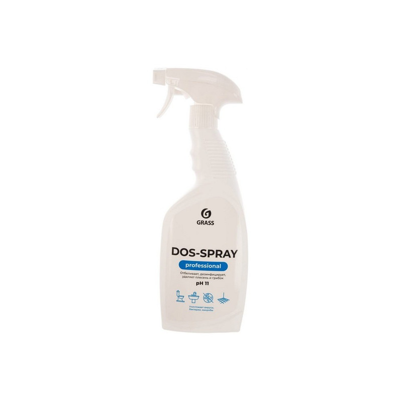 125445 Grass, Grass dos-spray, Средство для удаления плесени, 0,6 л,+триггер