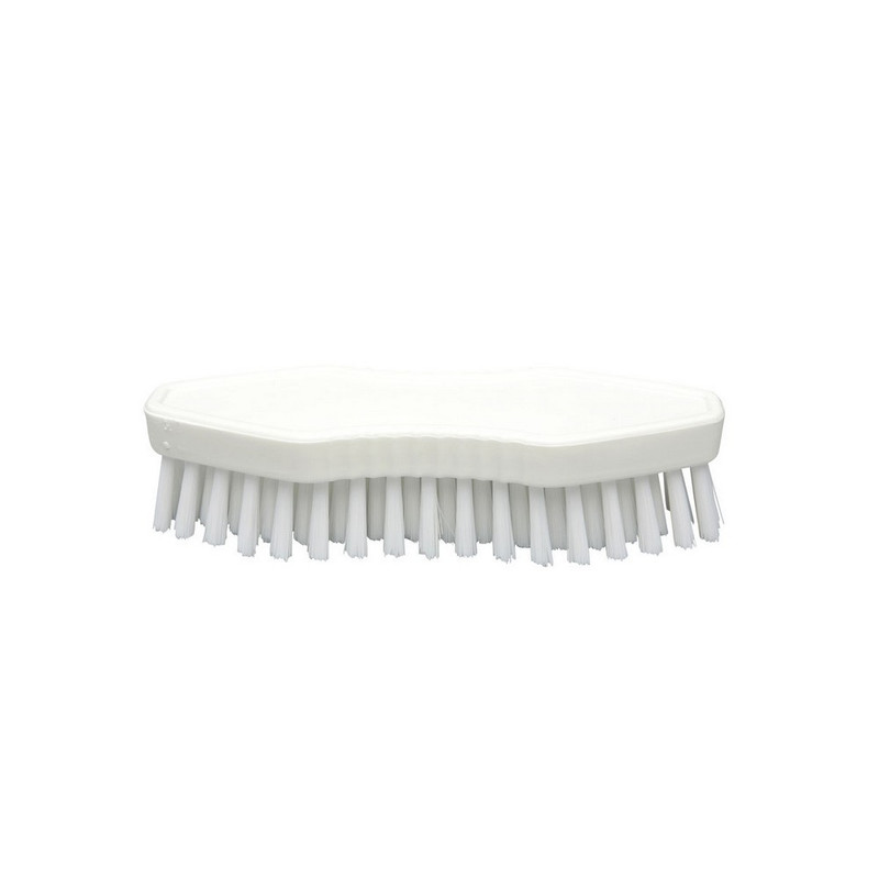 15062-1 Ручная скребковая щетка 180х60мм, жесткая, 0,18кг (белый-1)