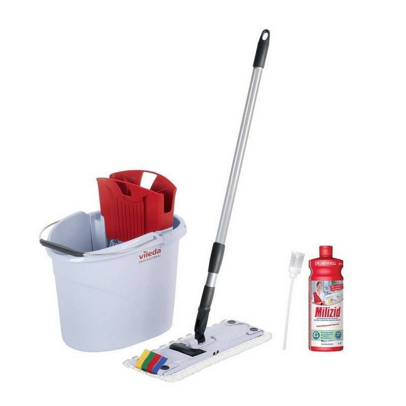 143567 Набор Виледа Санузлы с УльтраСпид Мини, ведро 10 л, красный/ 10