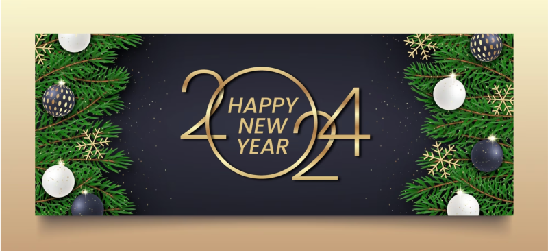 Уважаемые клиенты и посетители сайта! Поздравляем вас с 2024 годом! фото