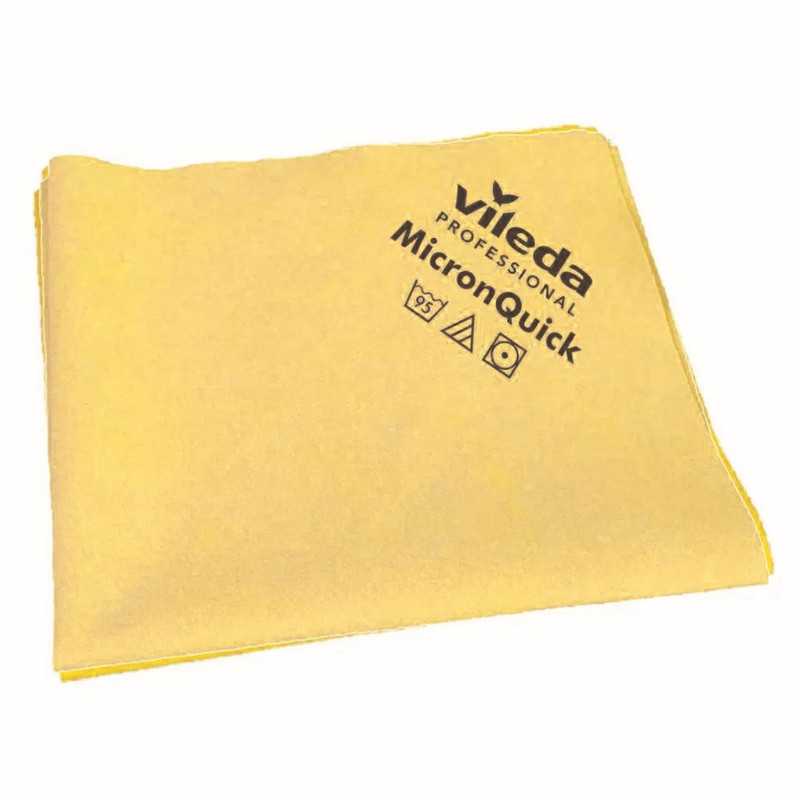 152111/152107  Салфетка для уборки Виледа МикронКвик  38х40 см. цв.желтый (5 в уп.) (скоро 170638)