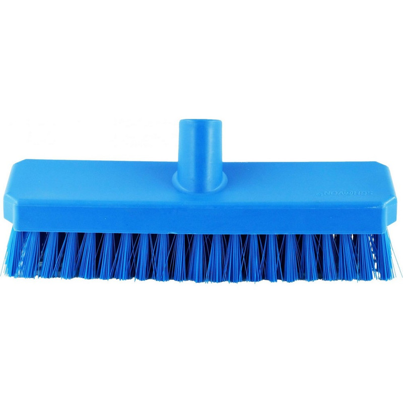 23155-2 Щетка жесткая FBK для пола и стен, 300х60 мм, выс 55 мм, цв. синий