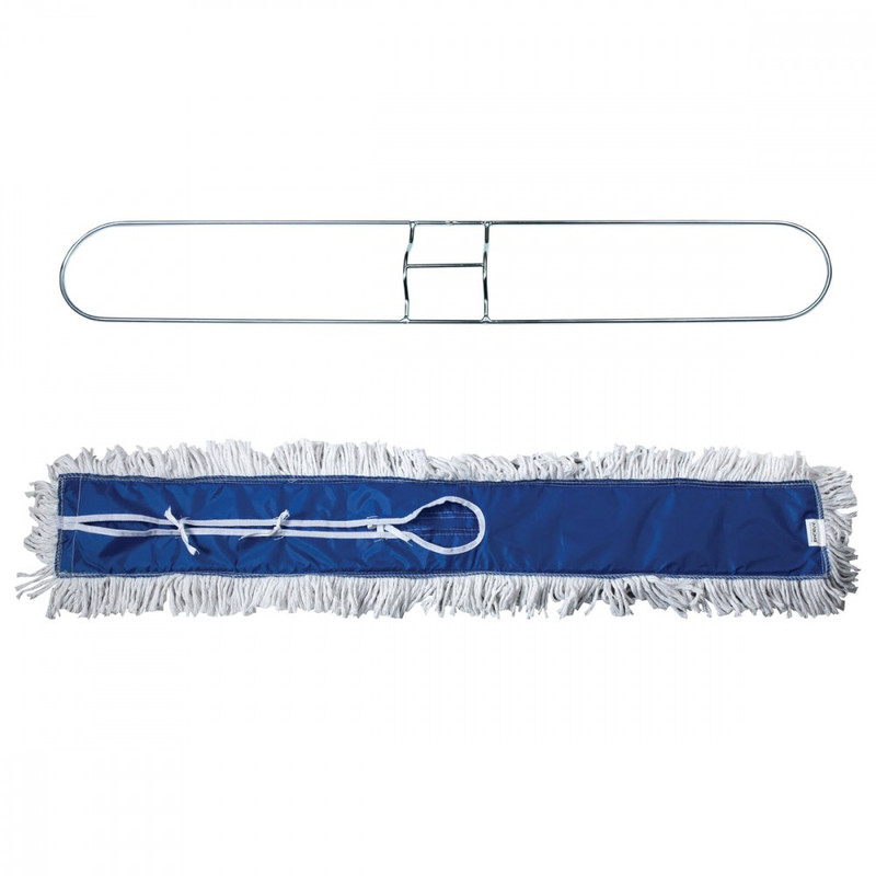 601513 Держатель(флаундер) мопов laima professional 100см. рамка, для мопов на завязках