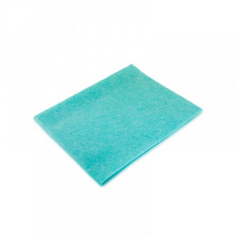 Салфетка вискозная без упаковки, цв.зеленый 30*38 см