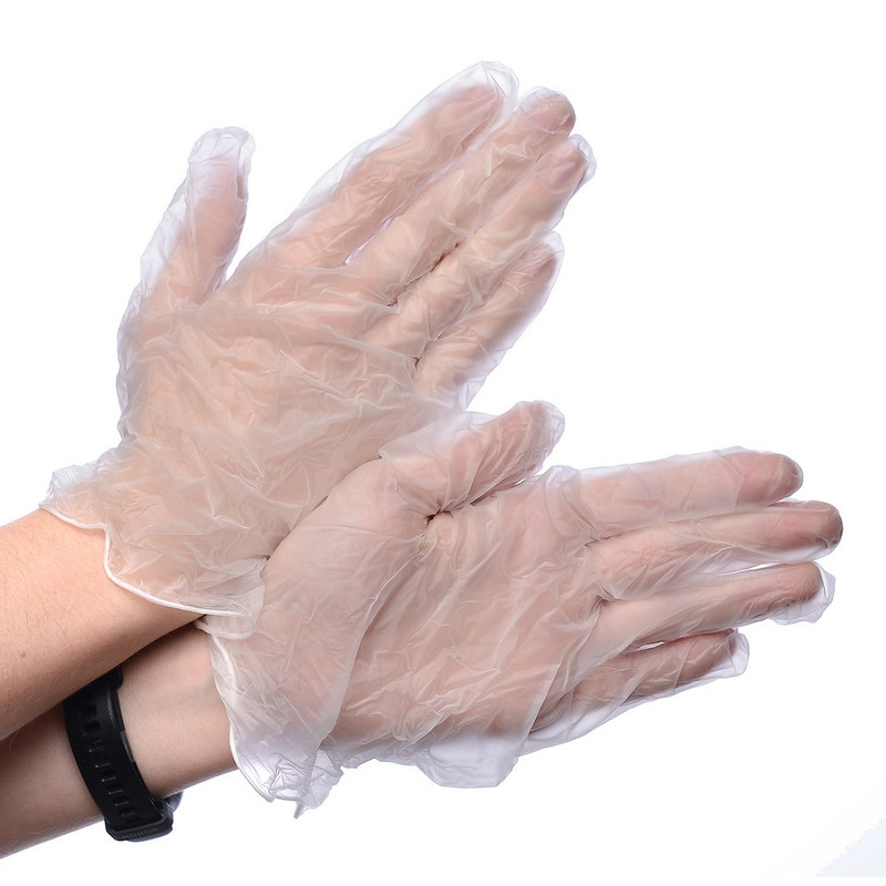 VIN003A ADM, Перчатки винил, (50 пар) размер L