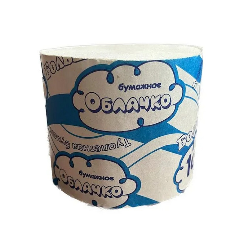 367 Феникс, Облачко наше, Бумага туалетная бытовая, 45 м, без втулки, 1 слой