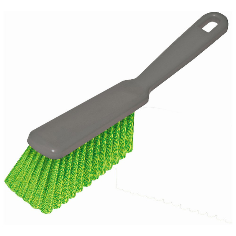 604575 (060010 ) Щетка быт.  цв.ассорти  мягкая   пластик выс. ворса 5 см 160мм