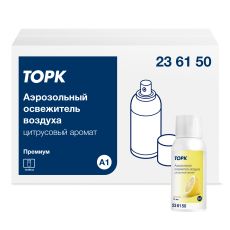 236150 ВЫВОД_ (замена 611600) Освежитель воздуха для диспенсеров TORK цитрусовый аромат 75 мл. совм. с a1 /12