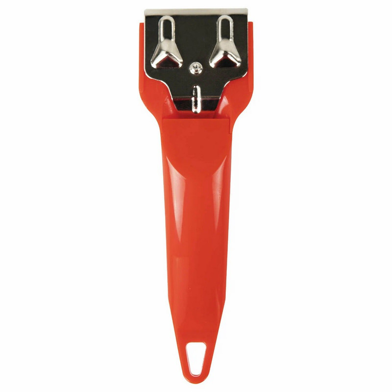 607458 Скребок для любых поверхностей (стеклокерамика, стекло, плитка) BRAUBERG BASE, фиксатор /3