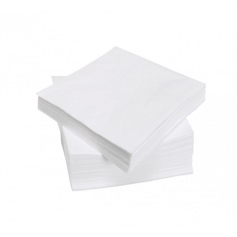 Зефир, Салфетки сервировочные 75 штук, в пачке, 2 слоя, цвет белый