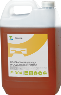 F-304 (1л) Тайгета 1л. средство для мытья пола низкопенное щелочное