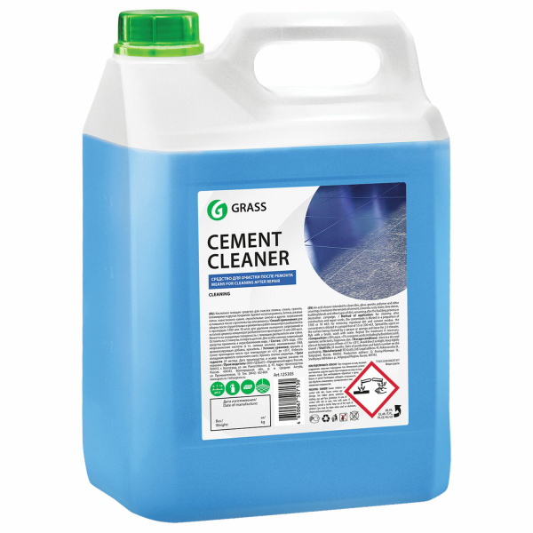 125305 Grass (грасс) 5,5кг. очиститель после ремонта "cement cleaner"