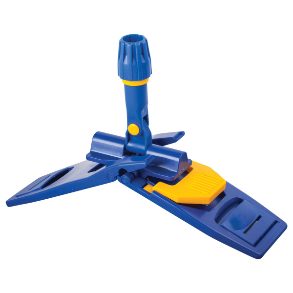 601463 Держатель(флаундер) мопов лайма 40 см. с зажимами, для плоских мопов