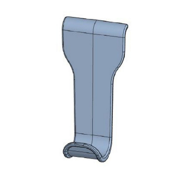 160562 Крючок Виледа для аксессуров Длинный Ориго 2, серо-голубой (1 шт уп) /10