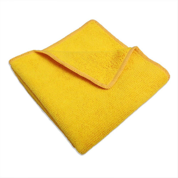 19720.05 Салфетка микрофибра 220гр/м2 30*30 цв.желтый