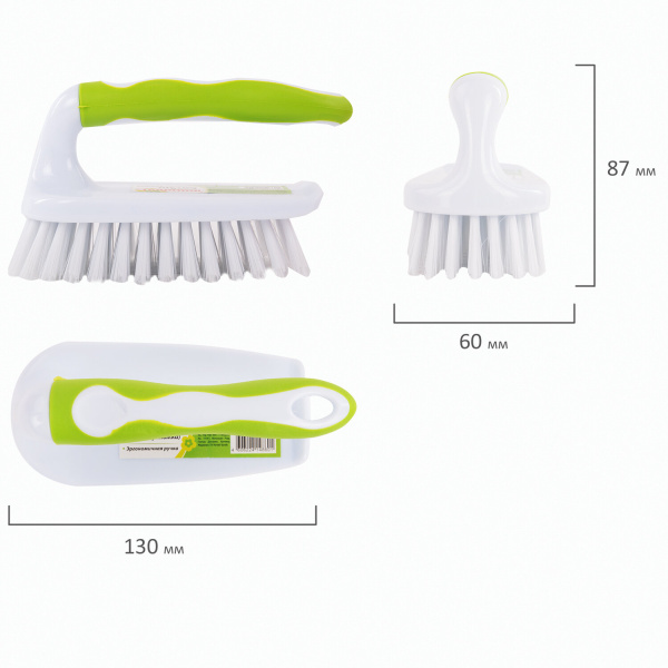 603632 Щетка быт. ЛЮБАША    утюжок    8,5*6,5*15см