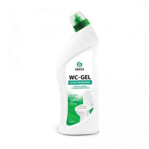 219175 Ср-во для уборки санитарных зон 750 мл. grass wc-gel кислотное /12