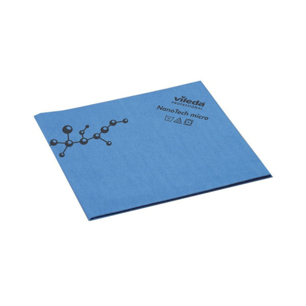 171671 Салфетка Виледа р-НаноТек Микрон антибакт. 38*40 см, синий (5 шт в уп) (ст арт 128605) /100