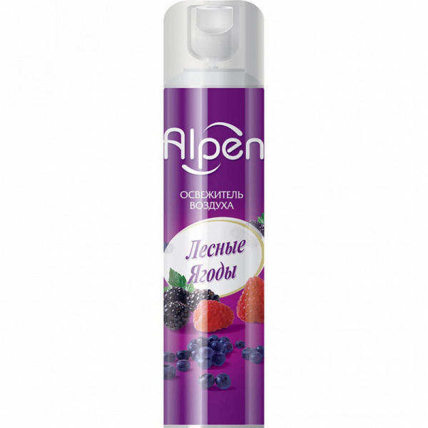  Освежитель воздуха ALPEN 300 мл.(аэрозоль) лесные ягоды /12