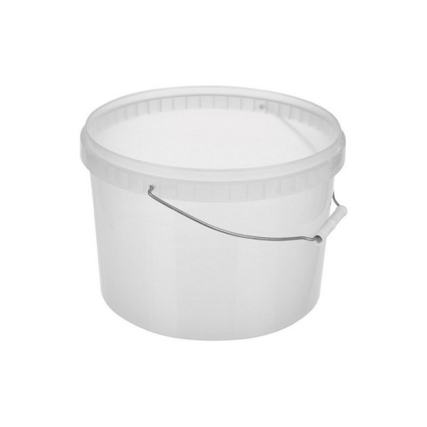 294103 Ведро с ручкой 20 л. верх d=340, ниж d=335, h=284, контр. зам., прозрачн. 15 шт/кор.