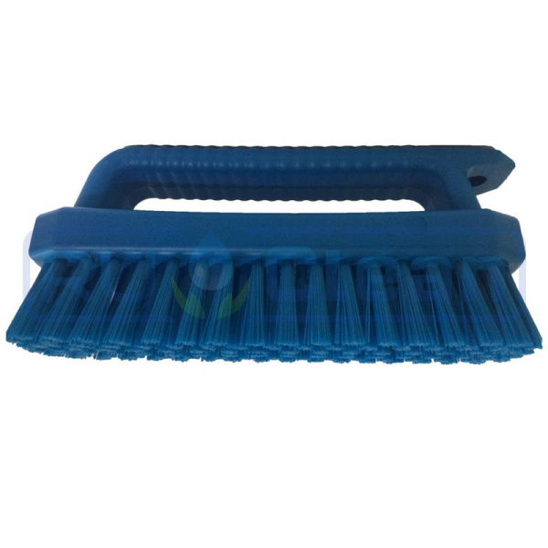 1510-3 Щётка-утюжок, жесткий ворс 175х45х75, ворс 30мм, синяя