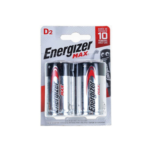 Energizer, Батарейки LR20 (2 штук в упаковке) для диспенсорных полотенец