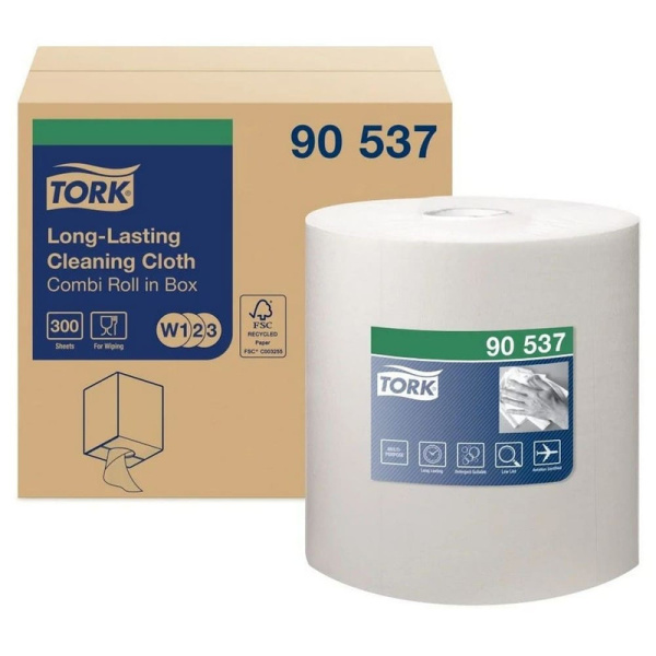 ВЫВОД 90537 Нетканный материал в рулоне  114 м. цв. бел 38х32 см (ДхШ) совм. с W1/W2/W3 300 л. в рул. (1 в