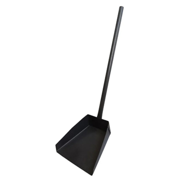 601832 Совок для мусора NO NAME металлический, высокая ручка, длина 100 см /1