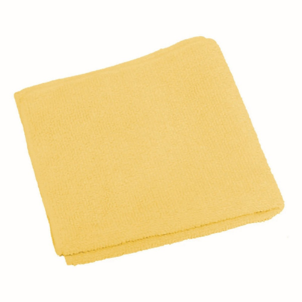  Салфетка микрофибра     220гр/м2 30*30см цв.желтый
