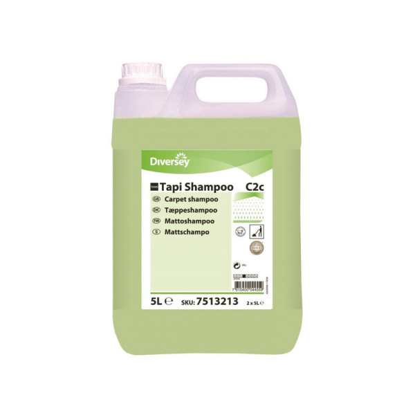 Diversey, Tapi Shampoo , Шампунь для сухой пенной чистки ковров, 5 л,