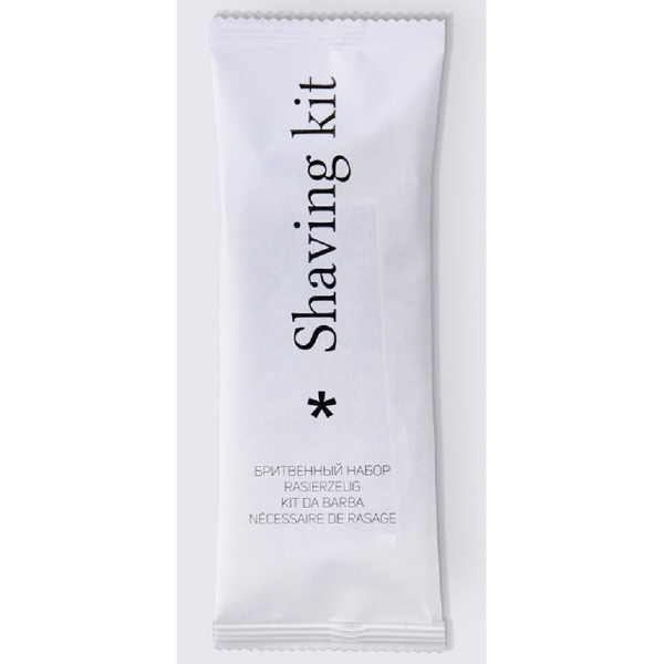 CC0003 Набор бритвенный city флоупак, гель для бритья в саше 6 гр / 250