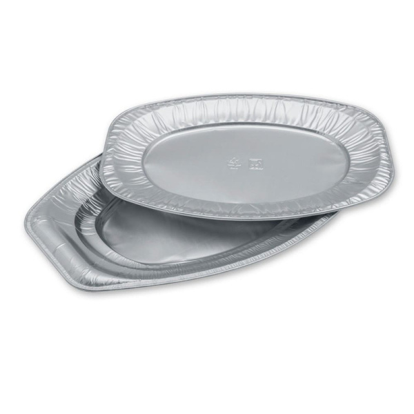 410-011 Горница, Поднос алюминиевый 351х235х1200, высота - 25мм, 100 штук в коробке